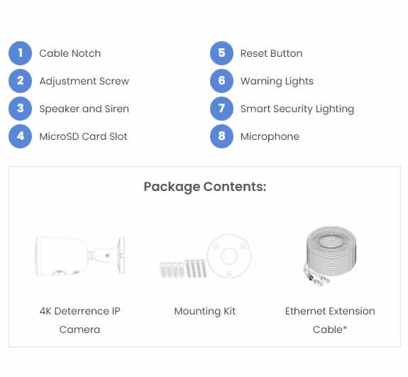 Lorex-4k-smart-security-camera-instllation
